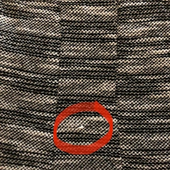 Banana Republic Sleeveless Drop Waist Marled Tweed Dress Black and White- Size 2 - Picture 7 of 7